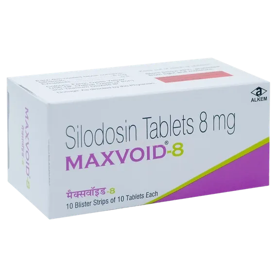 maxvoid 8mg tablet 10's